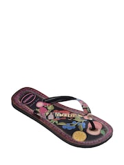Crno - Havaianas Top Tropicalia Vibes Flip Flops - Slika 5 od 7