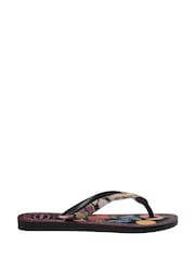 Crno - Havaianas Top Tropicalia Vibes Flip Flops - Slika 6 od 7