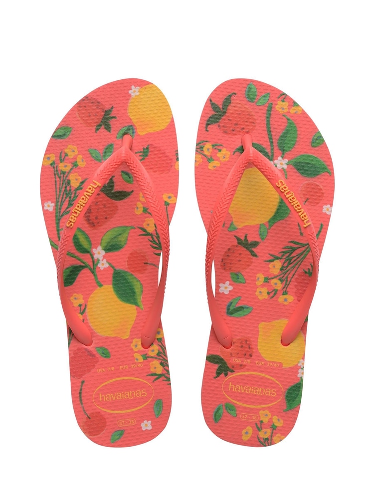 Havaianas Slim Summer Bliss Flip Flops - Slika 1 od 8 Havaianas Slim Summer Bliss Flip Flops - Slika 1 od 8