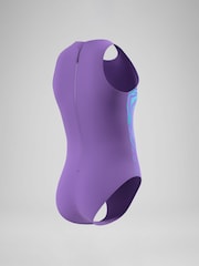 Speedo Print Hydrasuit Swimsuit - Immagine 4 di 6
