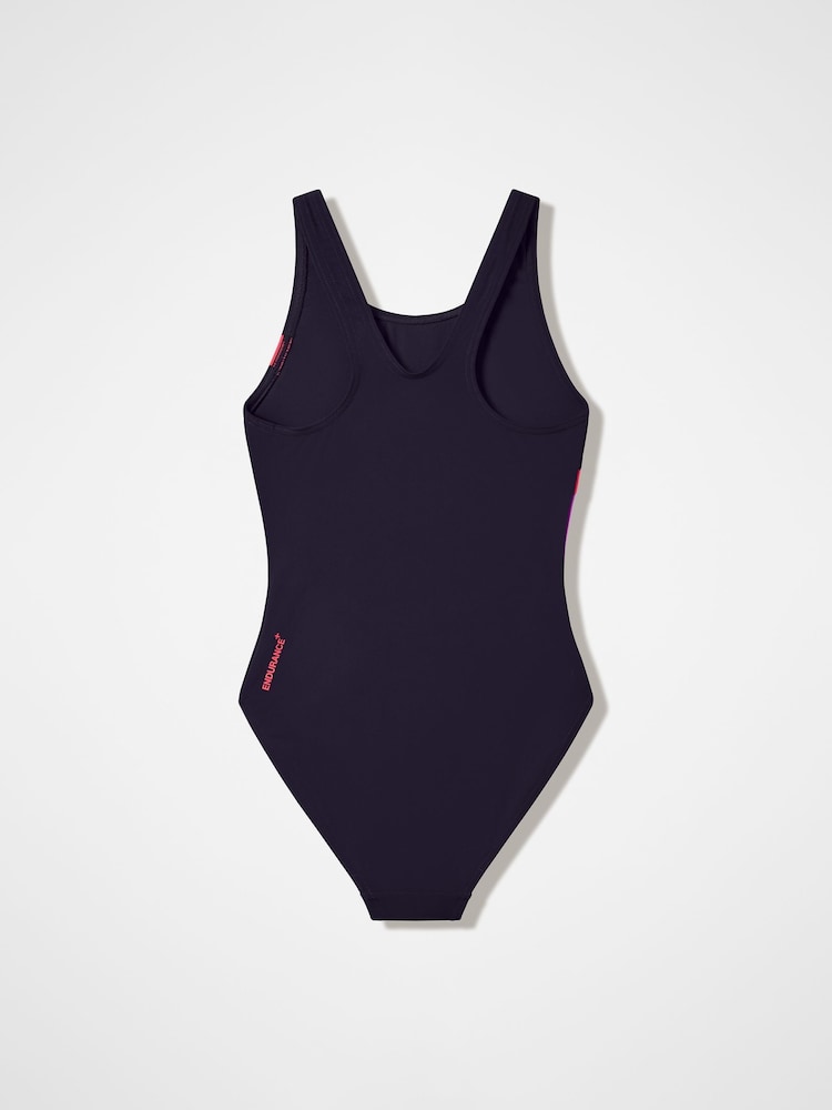 Speedo Black Hyperboom Butterfly Back Swimsuit - Image 2 of 2