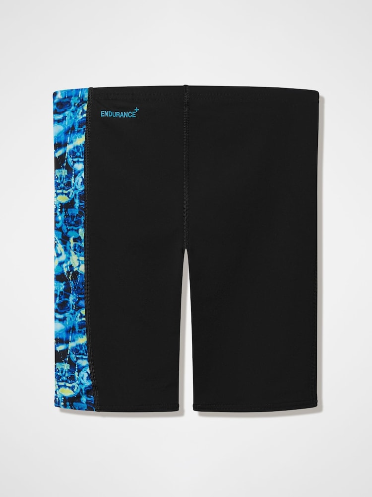 Speedo Print-Panel Jammer Badeshorts - Bild 2 von 2