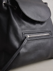 Black N.Premium Leather Rucksack - Image 4 of 5