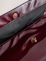 浆果红色 - Oversized Slouchy Clutch Bag - 图片4 / 5