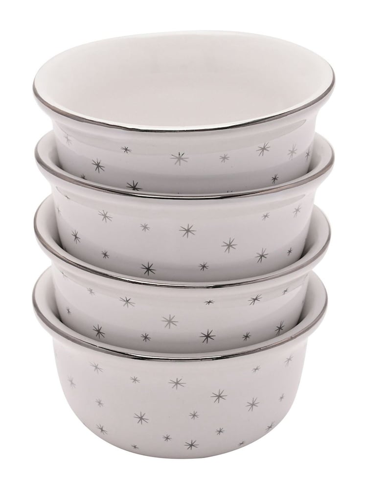 Widdop Set of 4 White Dipping Bowls - Image 2 of 3