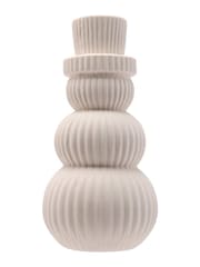 Widdop Ceramic LED Light Up Snowman - Image 2 of 3