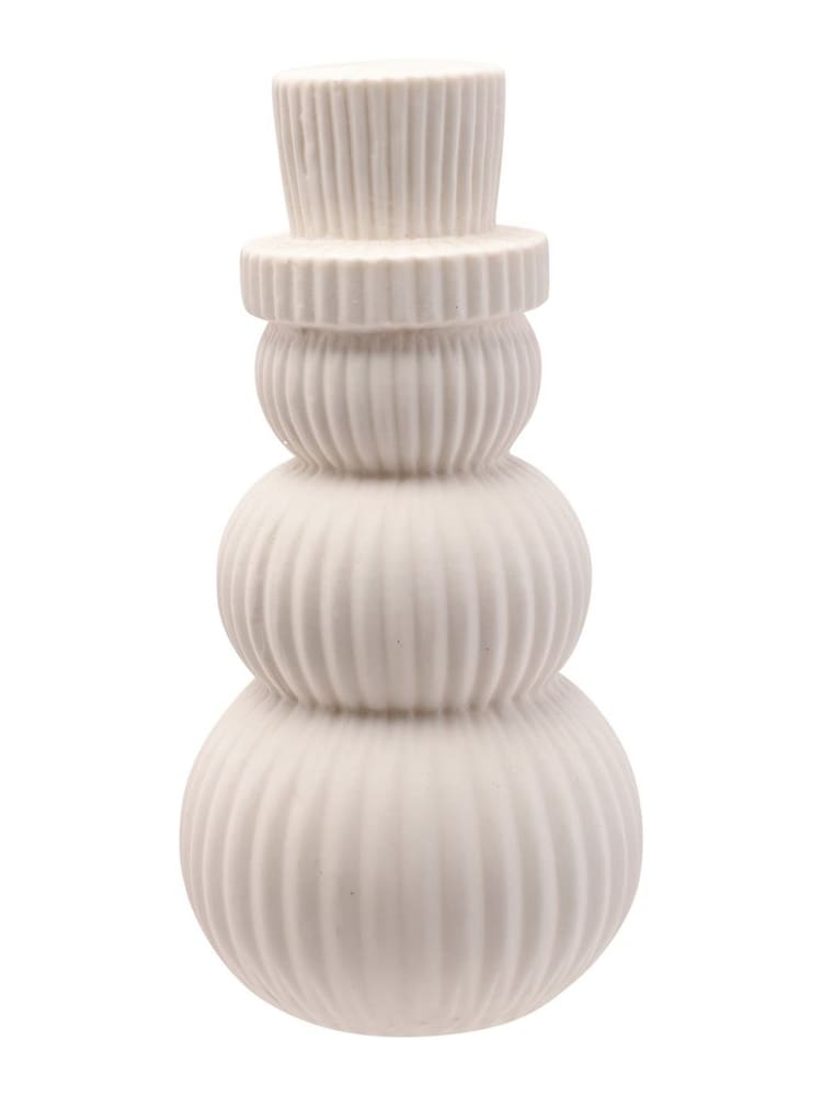 Widdop Ceramic LED Light Up Snowman - Image 3 of 3