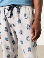 FatFace Puffin Print Pyjama Bottom - Image 2 de 5