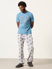 FatFace Puffin Print Pyjama Bottom - Image 3 de 5