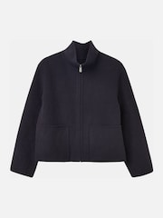 Jaqueta dupla face com gola alta Whistles - Imagem 5 de 5