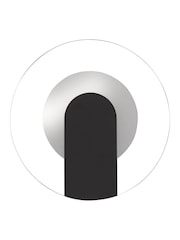 Searchlight Black Glass Circular Wall Light - Image 5 of 5