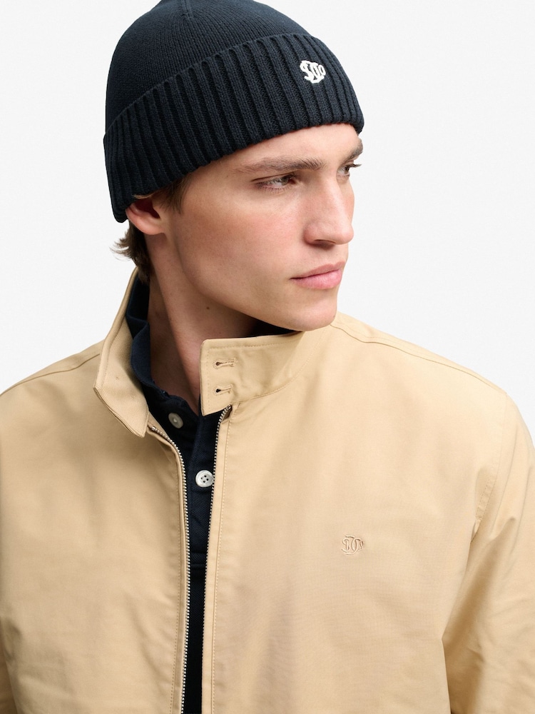 Superdry Black Sd Logo Beanie - Image 1 of 1