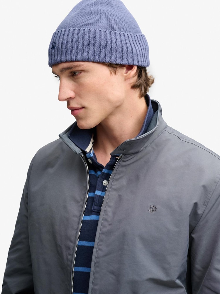 Superdry Blue Sd Logo Beanie - Image 1 of 1