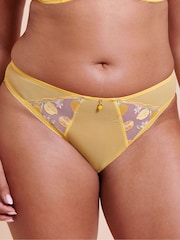 Curvy Kate Yellow Limoncello Tanga Briefs - Image 1 of 7