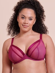 Curvy Kate Purple Lightstyle Plunge Bra - Image 1 of 7