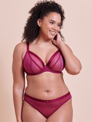 Curvy Kate Purple Lightstyle Plunge Bra - Image 5 of 7