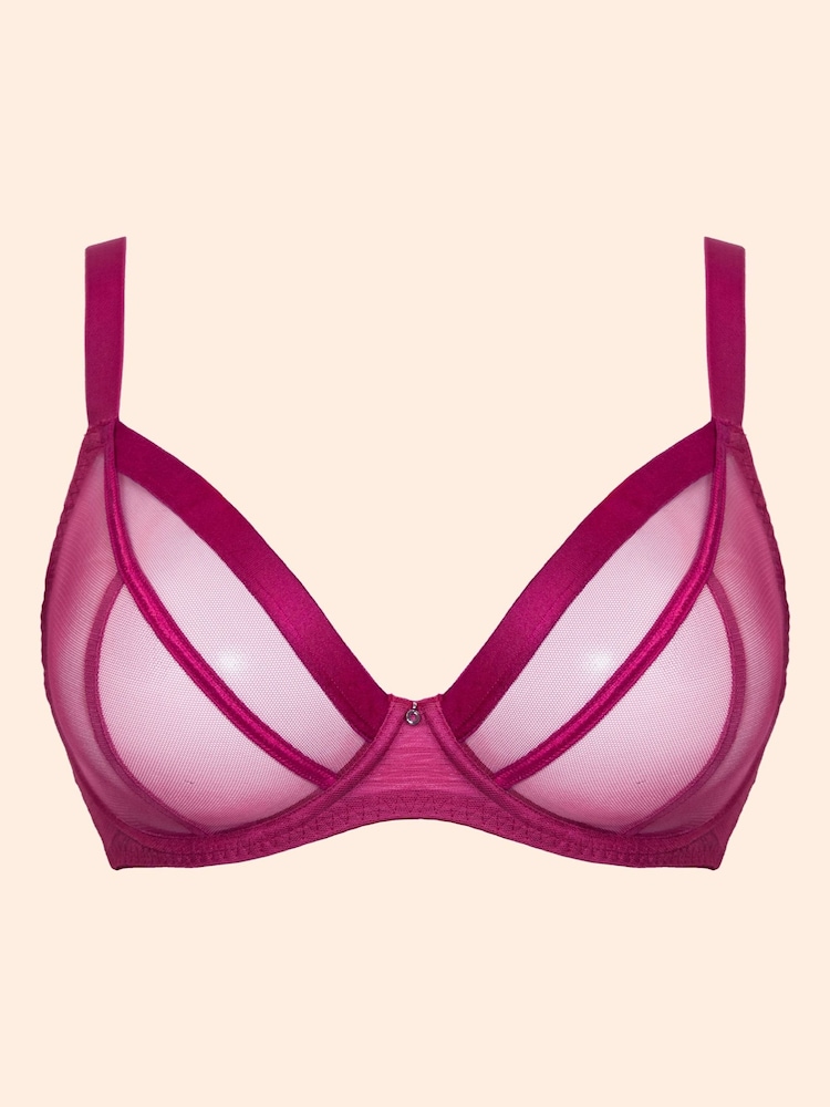 Curvy Kate Purple Lightstyle Plunge Bra - Image 7 of 7