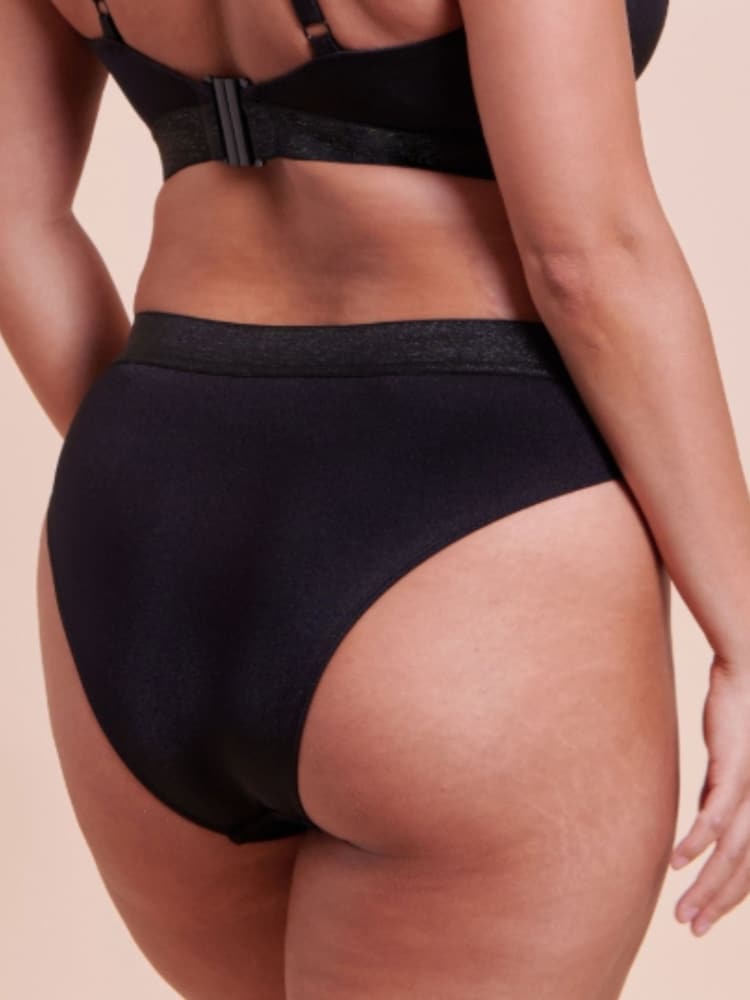 Curvy Kate Black Siren Seas High Leg Bikini Briefs - Image 2 of 6