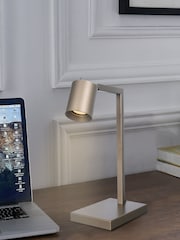 Searchlight Latte Metallic 1 Light Metal Table Lamp - Image 1 of 5