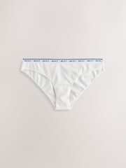 Berry Pink High Leg Cotton Logo Knickers 7 Pack - Image 2 of 10