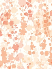 Ohpopsi Tangerine Blossom A4 Wallpaper Sample - Image 1 of 1