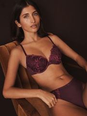 Berry/Itim - Mga Bra na May Padding at Burda 2 Pakete - Larawan 3 ng 10