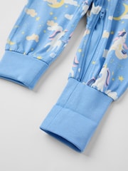 ブルー - Polarn O. Pyret プリント パジャマ - 画像 3 / 3