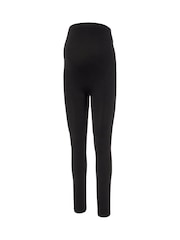 Mamalicious Black Maternity Seamless Leggings - Image 6 of 7