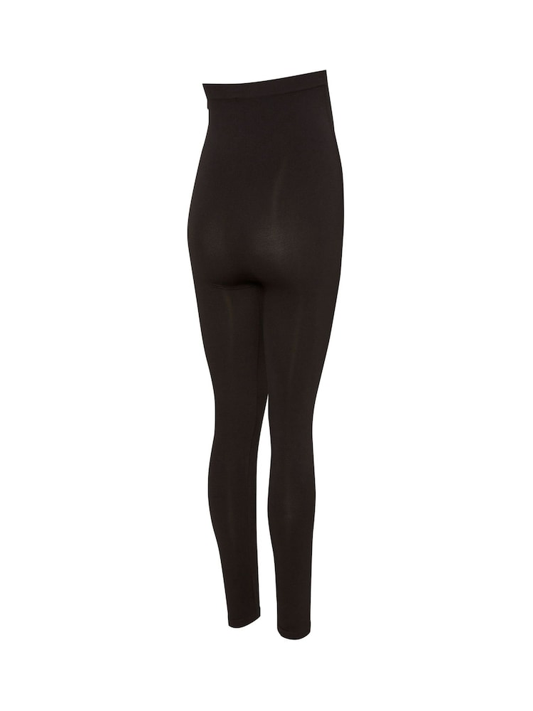Mamalicious Black Maternity Seamless Leggings - Image 7 of 7 Mamalicious Black Maternity Seamless Leggings - Image 7 of 7