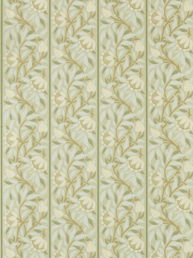 Morris & Co Sage Peony Trellis Unfinished Works A4 Wallpaper Sample - Image 1 of 1 Morris & Co Sage Peony Trellis Unfinished Works A4 Wallpaper Sample - Image 1 of 1