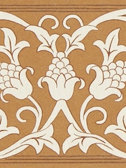 Morris & Co Sussex Rush Johns Border Unfinished Works A4 Wallpaper Sample - Image 1 of 1