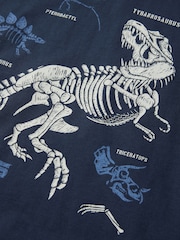 Polarn O. Pyret Dinosaur Print T-Shirt - Imaginea 2 din 3