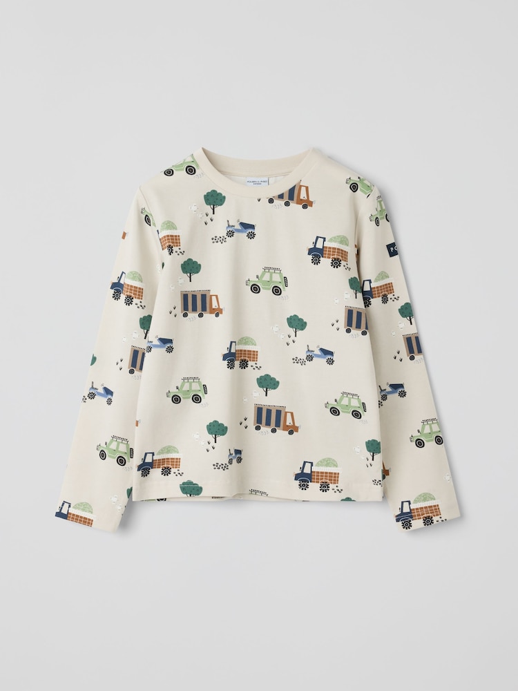 Polarn O. Pyret Allover Print Car Top - Imaginea 1 din 2 Polarn O. Pyret Allover Print Car Top - Imaginea 1 din 2