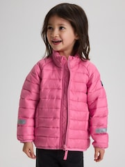Polarn O. Pyret Pink Lightweight Padded Jacket - Image 2 of 5