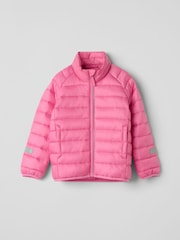Polarn O. Pyret Pink Lightweight Padded Jacket - Image 3 of 5