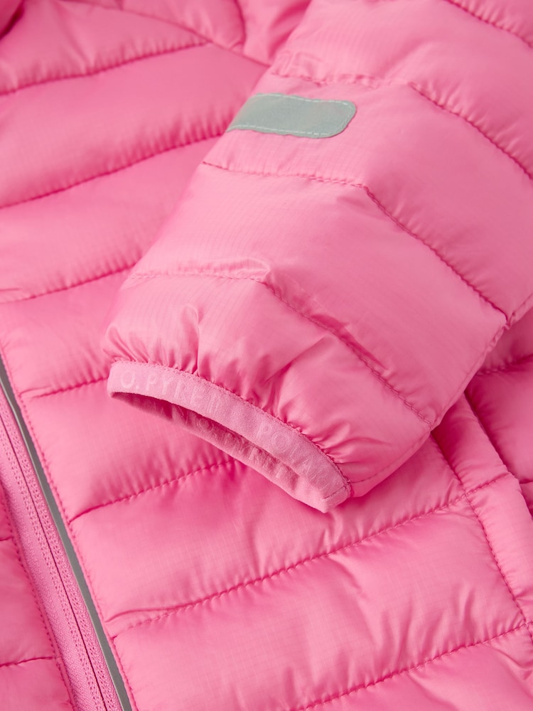 Polarn O. Pyret Pink Lightweight Padded Jacket - Image 5 of 5