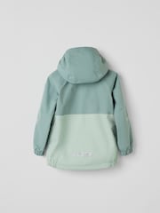 Polarn O. Pyret Green Lightweight Waterproof Jacket - Image 4 of 7