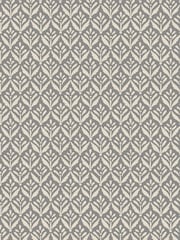 Hoopla Walls Graphite Mini Leaf A4 Wallpaper Sample - Image 1 of 1