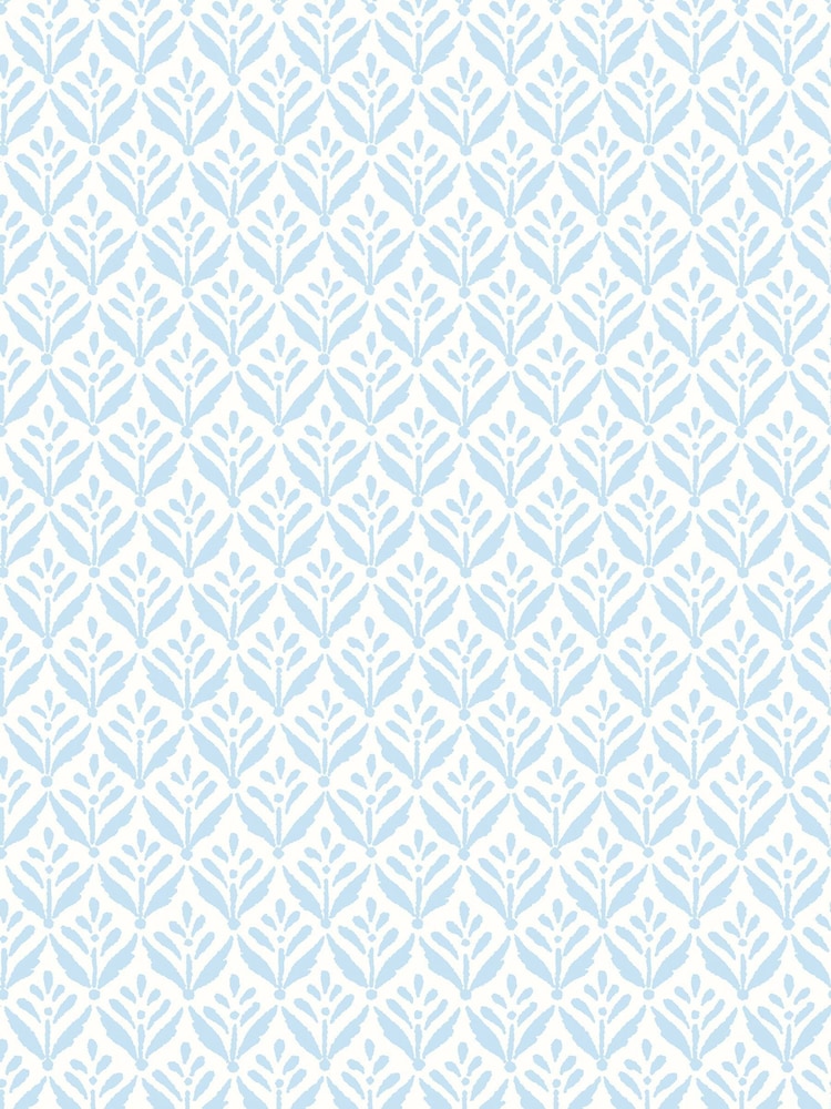 Hoopla Walls Sky Mini Leaf A4 Wallpaper Sample - Image 1 of 1