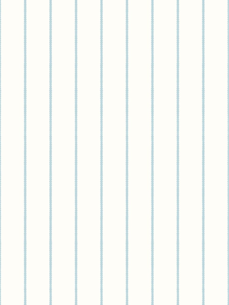 Hoopla Walls Petrol Scallop Stripe Linen  Straw Mix A4 Wallpaper Sample - Image 1 of 1