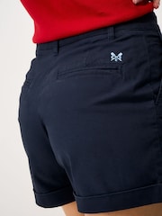 Crew Clothing Company Blue Tilda Chino Shorts - Image 4 of 5