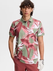 J.Lindeberg Tour Tech プリント ポロシャツ - 画像 1 / 5