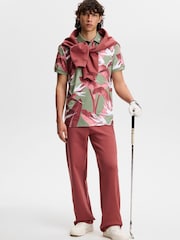 J.Lindeberg Tour Tech プリント ポロシャツ - 画像 3 / 5