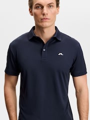 J.Lindeberg Blue Bridge Polo Shirt - Image 4 of 6
