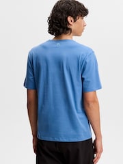 J.Lindeberg Blue Alpha Graphic T-Shirt - Image 2 of 5