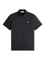 J.Lindeberg Black Bridge Polo Shirt - Image 4 of 5