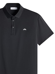 J.Lindeberg Black Bridge Polo Shirt - Image 5 of 5