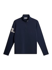 J.Lindeberg Blue Heath Strike Mid Layer Sweat Top - Image 5 of 5