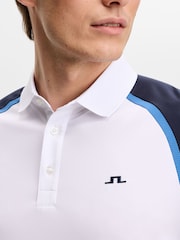 J.Lindeberg Blue Bruce Polo Shirt - Image 4 of 6