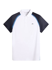 J.Lindeberg Blue Bruce Polo Shirt - Image 5 of 6